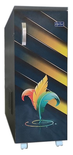 LIFE Care - Galvanized Steel Flour Grinding Machine, 40 kg, 6 to 8 Capacity | Lower Energy Consumption, Low Noise, High Efficiency, 5 Year Motor Warranty, PLC Control