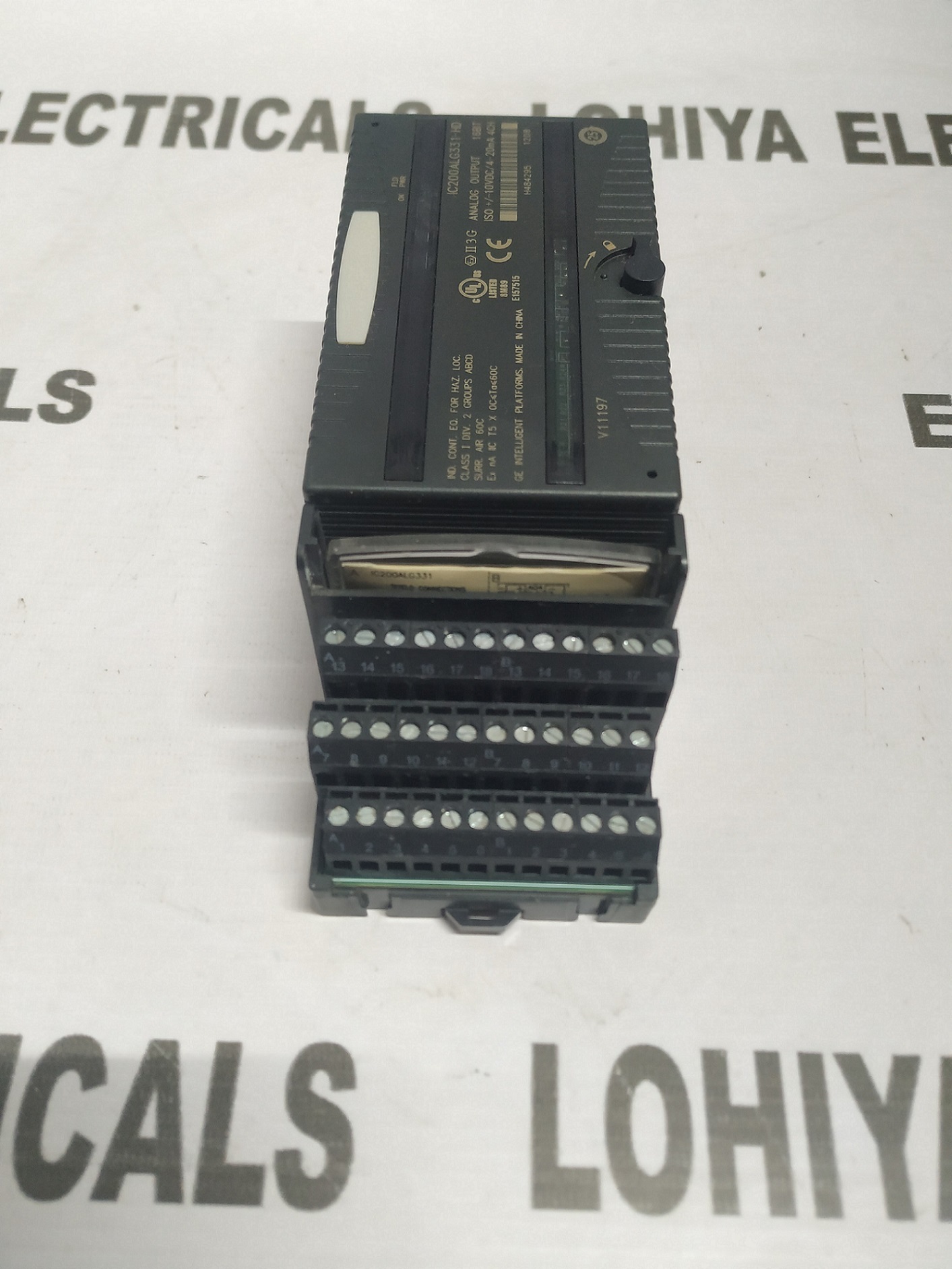 Ge Fanuc Versamax Module Ic200alg331-hd