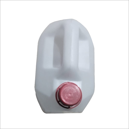 Plastic Jerry Can - Rigid Plastic, 5 L Size, White Color | Durable And Versatile Storage Solution