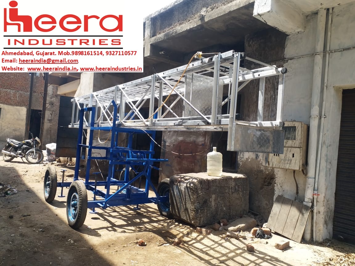 Aluminium Tiltable Tower Ladder Size: 10 - 60 Feet