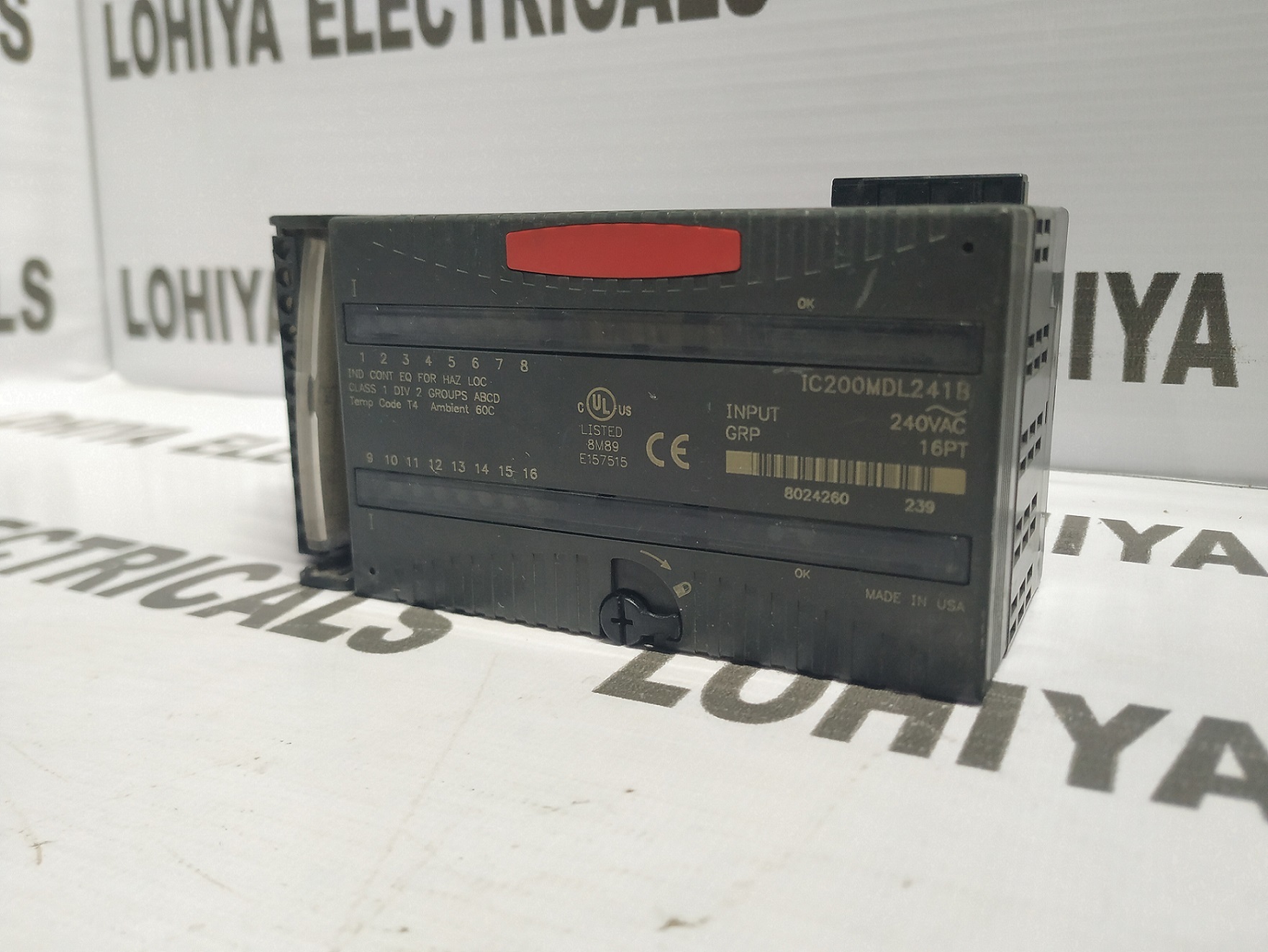 Ge Fanuc Versamax Module Ic200mdl241b