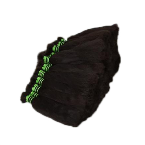 Jet Black Non Remy Hair - 100g, Natural Texture , Cuticle Aligned For Effortless Blending And Glamorous Style