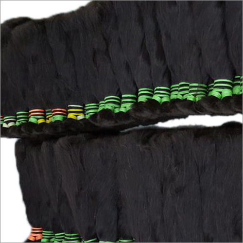 Jet Black Non Remy Hair - 100g, Natural Texture , Cuticle Aligned For Effortless Blending And Glamorous Style