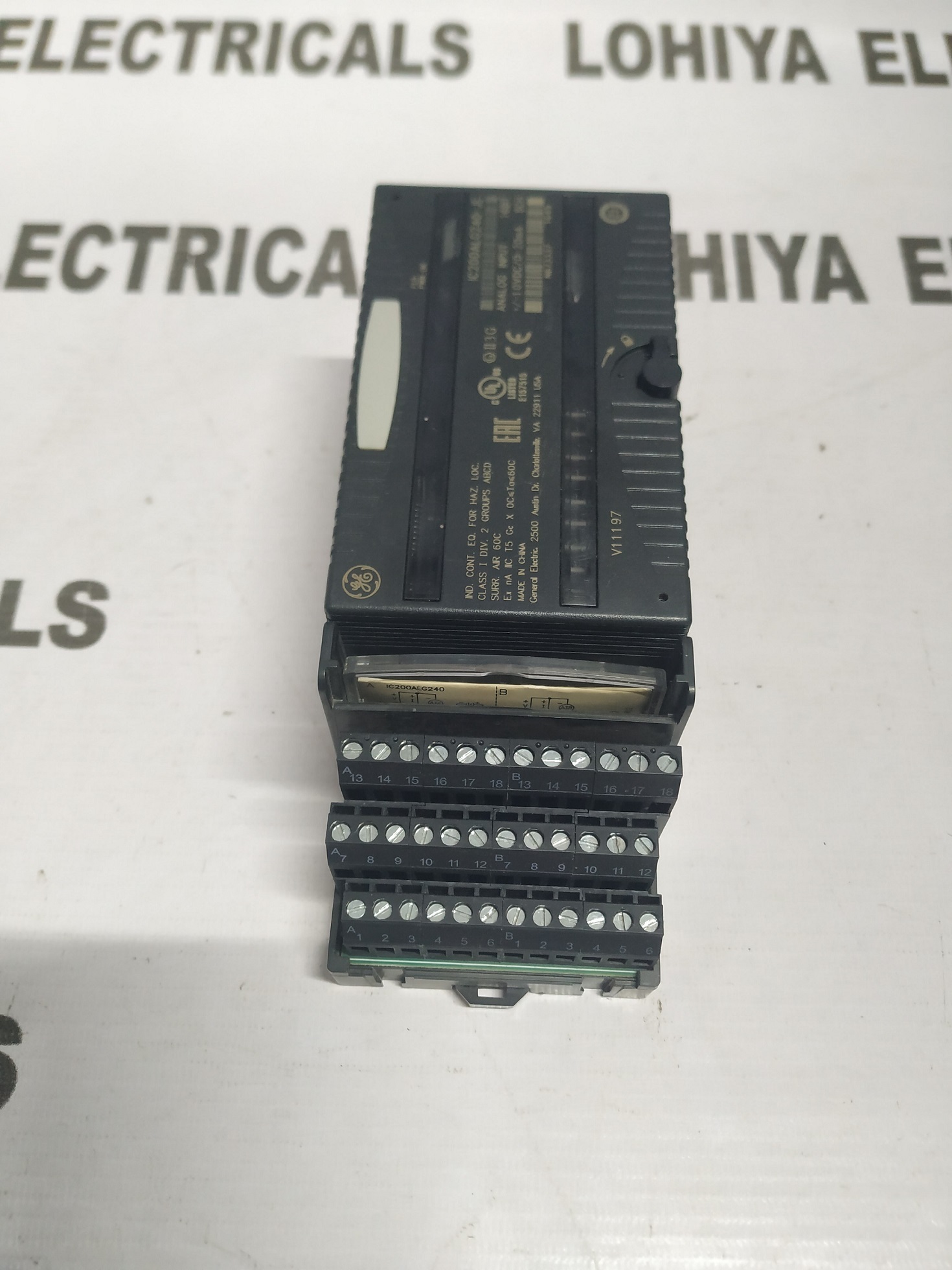 Ge Fanuc Versamax Module Ic200alg240-je