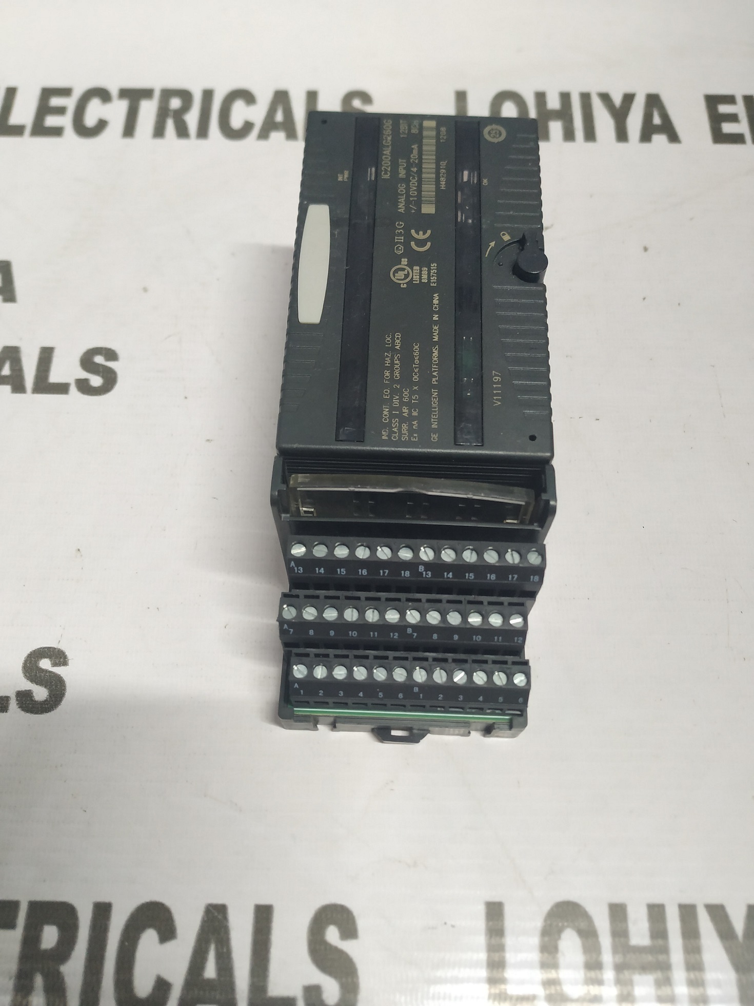 Ge Fanuc Versamax Module Ic200alg260g