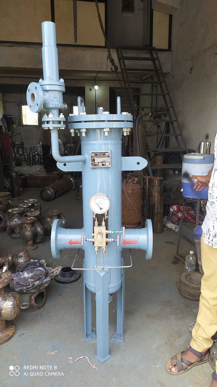 Coalescing Air Filter - Aluminium & Stainless Steel, 200x180x140 Cm, Blue | 0.01 To 6000 Micron Filtration, High Efficiency Oil & Moisture Removal, Flow Rate Up To 80,000 Nm3/hr.