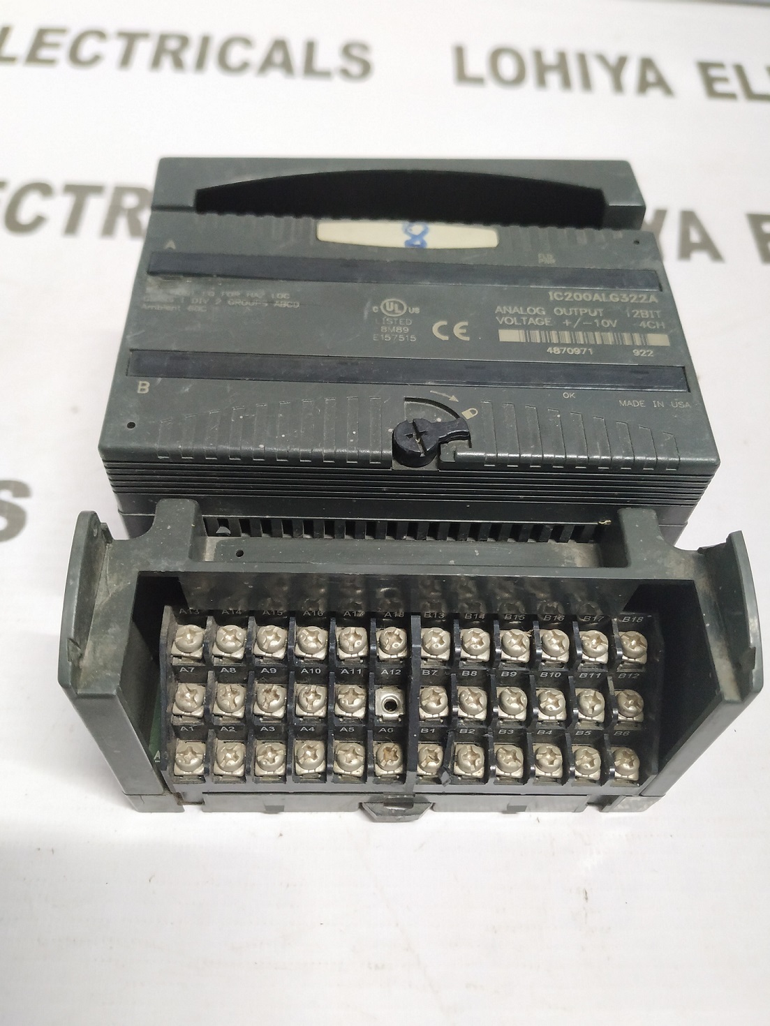 Ge Fanuc Versamax Module Ic200alg322a