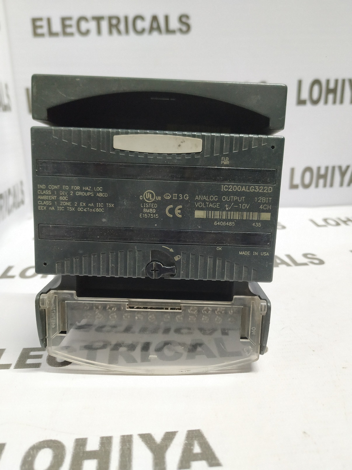 Ge Fanuc Versamax Module Ic200alg322d