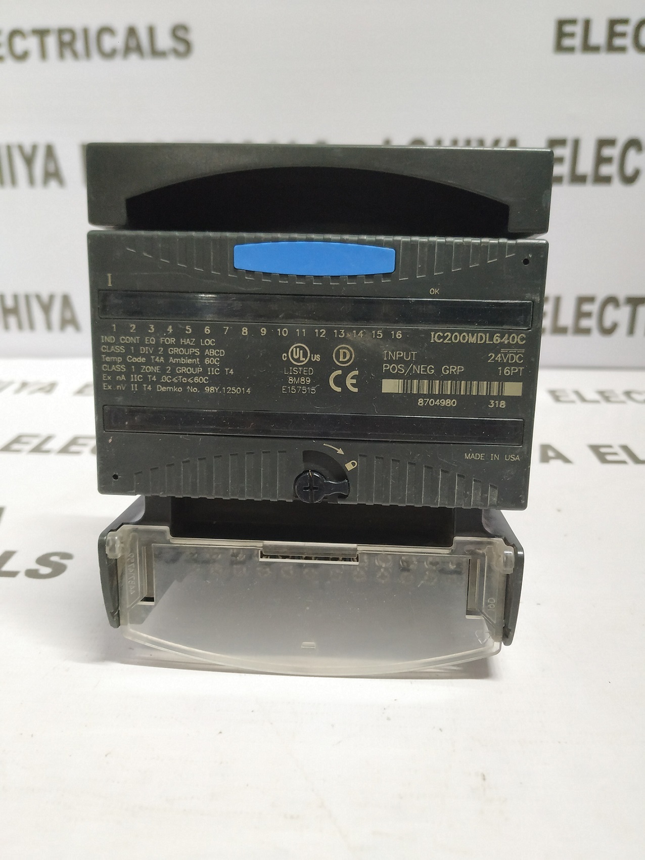 Ge Fanuc Versamax Module Ic200mdl640c
