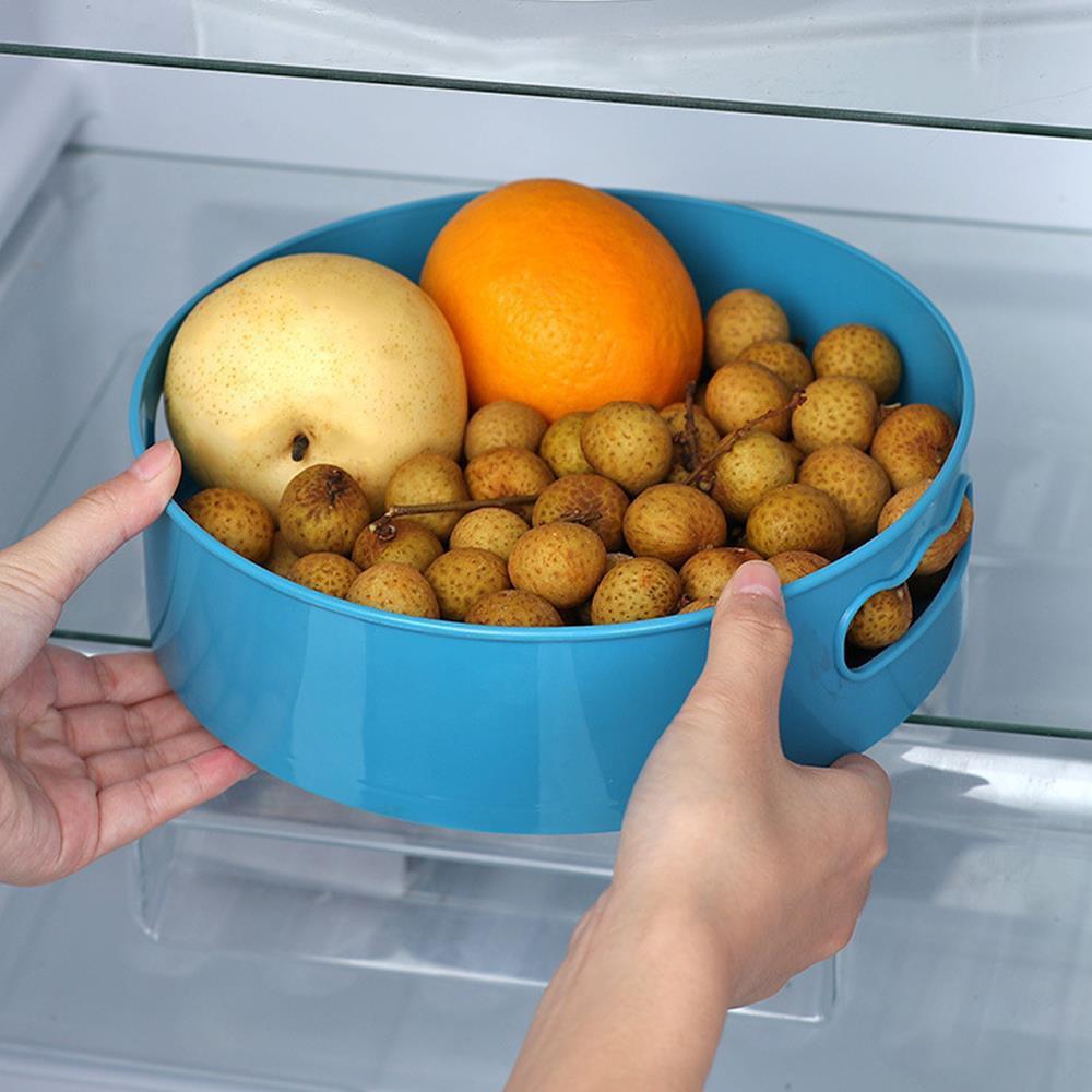 Round Rotating Storage Box 360 Degree Rotatable Storage Rack