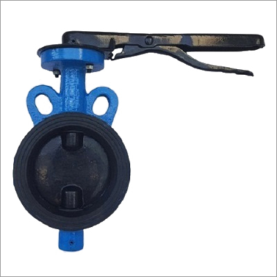 Cast Iron SS Disc Wafer Type Butterfly Valve - 15 mm to 150 mm Size | Suitable for Industrial Water Applications