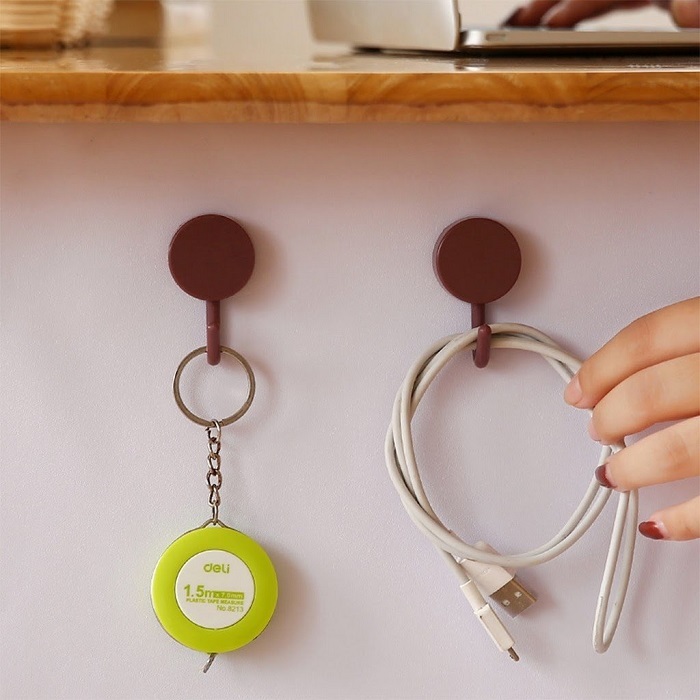 Adhesive Round Hook