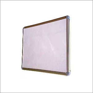 White Board - Durable Melamine Surface, 36x48 Inches, Elegant White Finish | Perfect for Meetings and Presentations