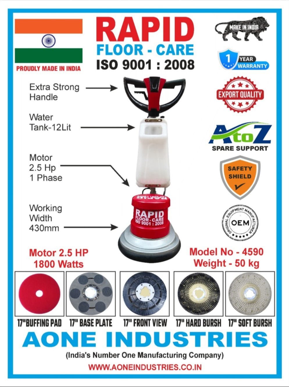Deep Cleaning Machine - Color: White