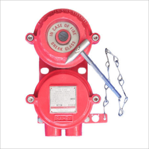 Flameproof Weatherproof Manual Call Point - Color: Red