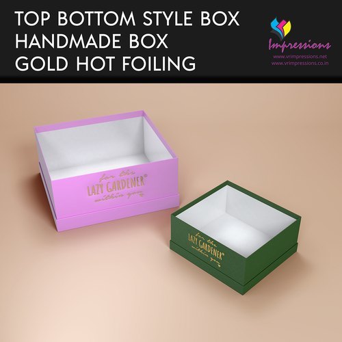 Gift Pack Boxes - Paper Material, Customised Size, Pink Color | Offset Printing, Embossing & Foiling Finishing For Festive Gift Packaging