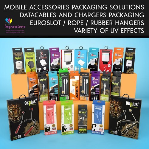 Charger Boxes With Hybrid Uv And Embossing