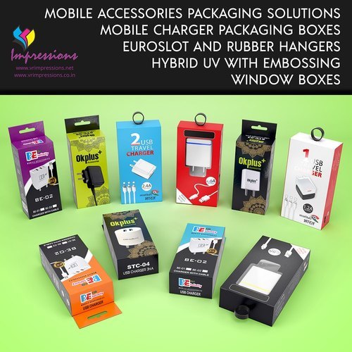 Charger Boxes With Hybrid Uv And Embossing