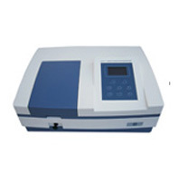 Single Beam UV-Vis Spectrophotometer - Automatic Operation, Electric Power Supply, Laboratory Use, White Finish