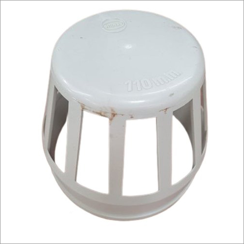 UPVC Vent Cowl - White 3 Inch Diameter, 10mm Thickness | High Working Pressure, Durable UPVC Material