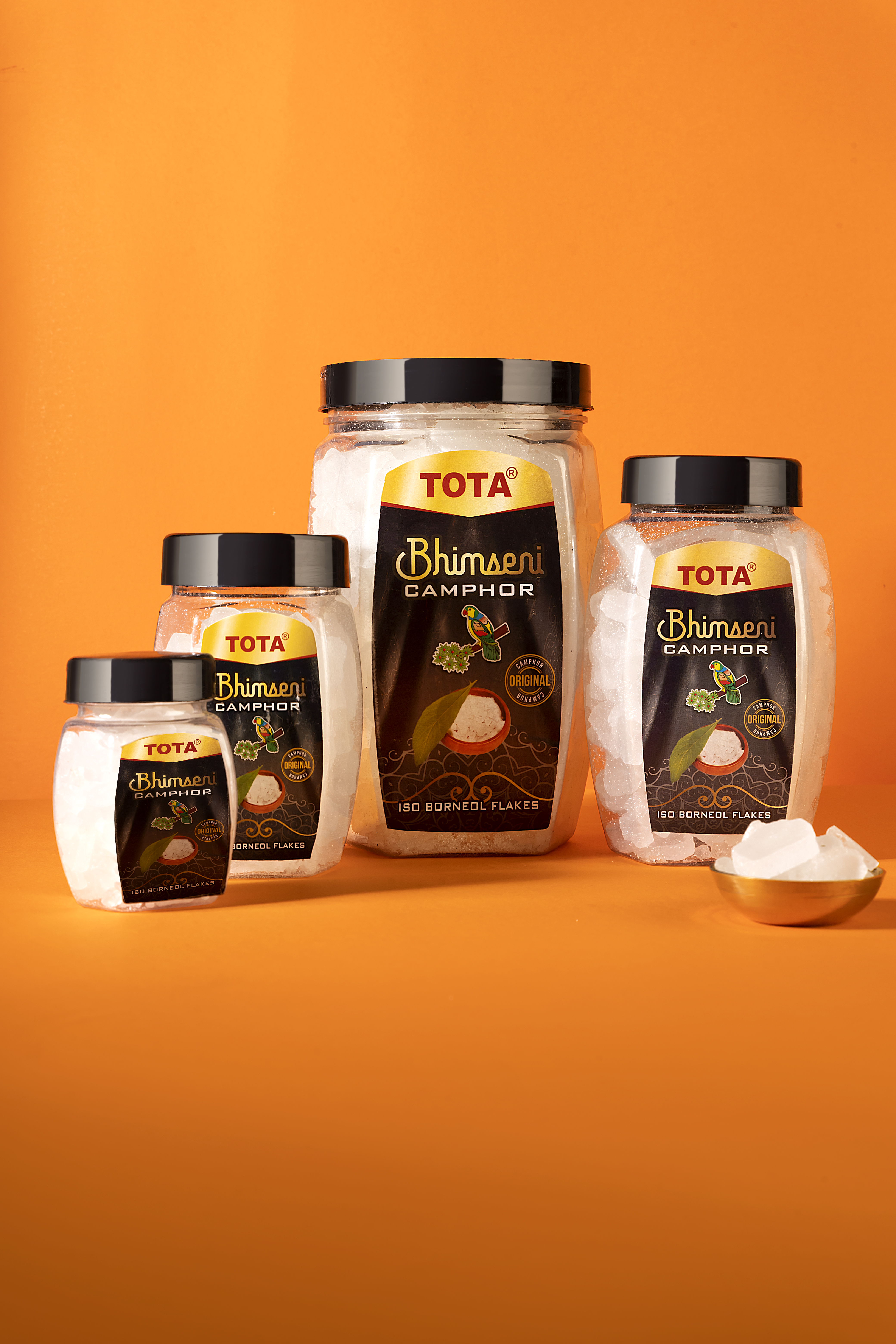 Tota Bhimseni Camphor - Color: White