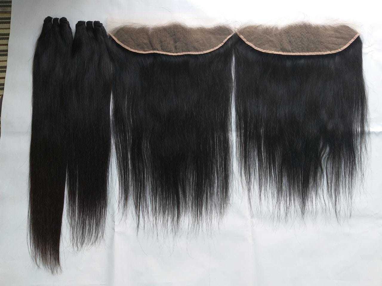 Hd Lace Frontal - 13x4 Transparent 10-24 Inches Lengths | Soft Silky Tangle-free Shedding-free 100% Human Indian Remy Hair