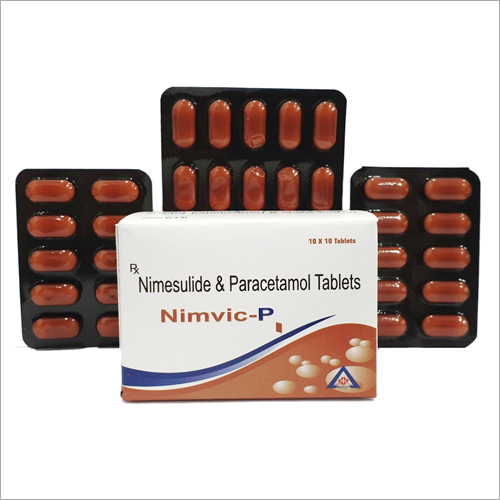 Nimesulide and Paracetamol Tablets - General Medicine, Suitable for All | Dry Storage, Easy to Use, Effective Pain Relief