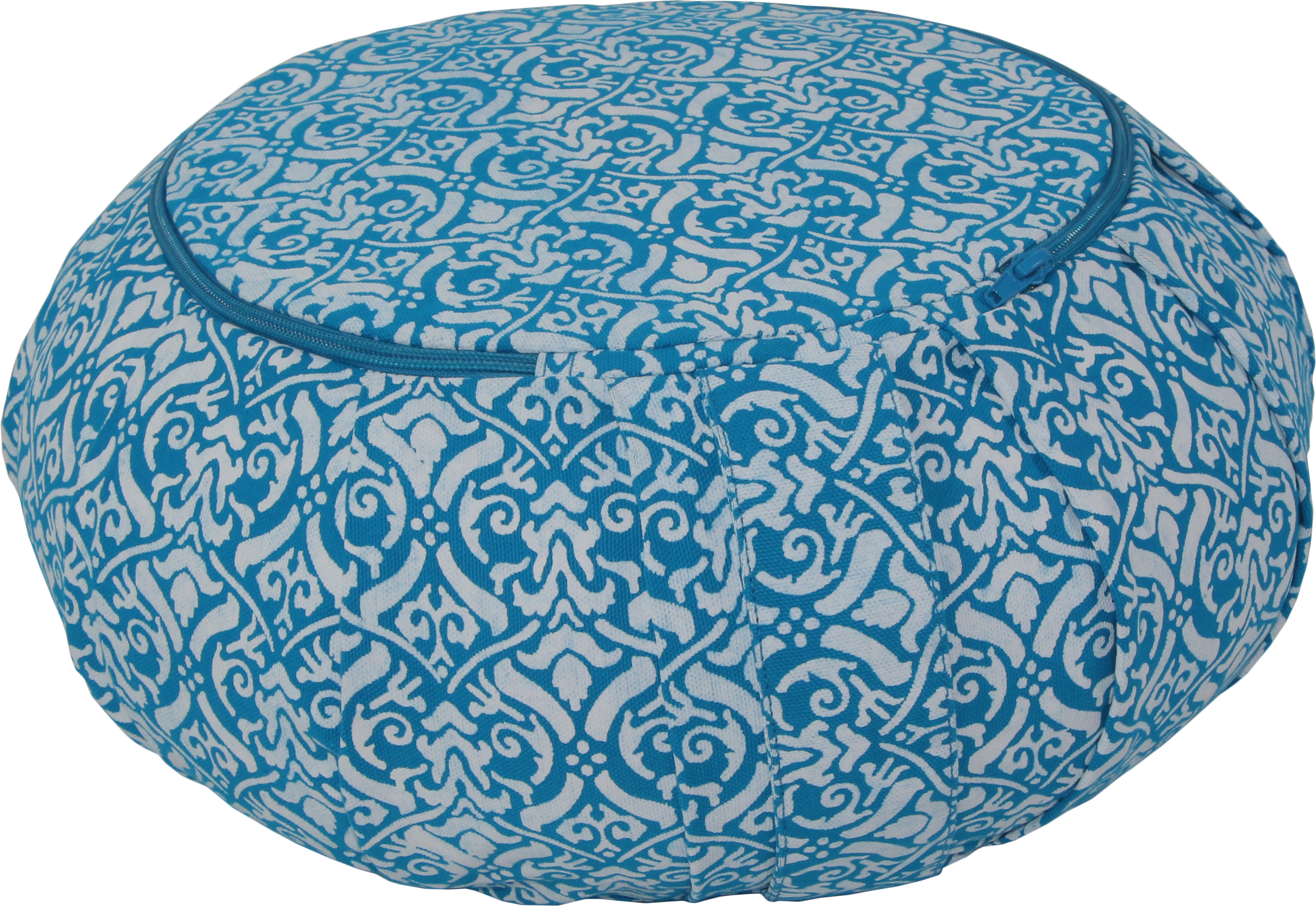 Zafu Meditation Cushion Pleated Dimensions: 38x15 Cm Centimeter (Cm)