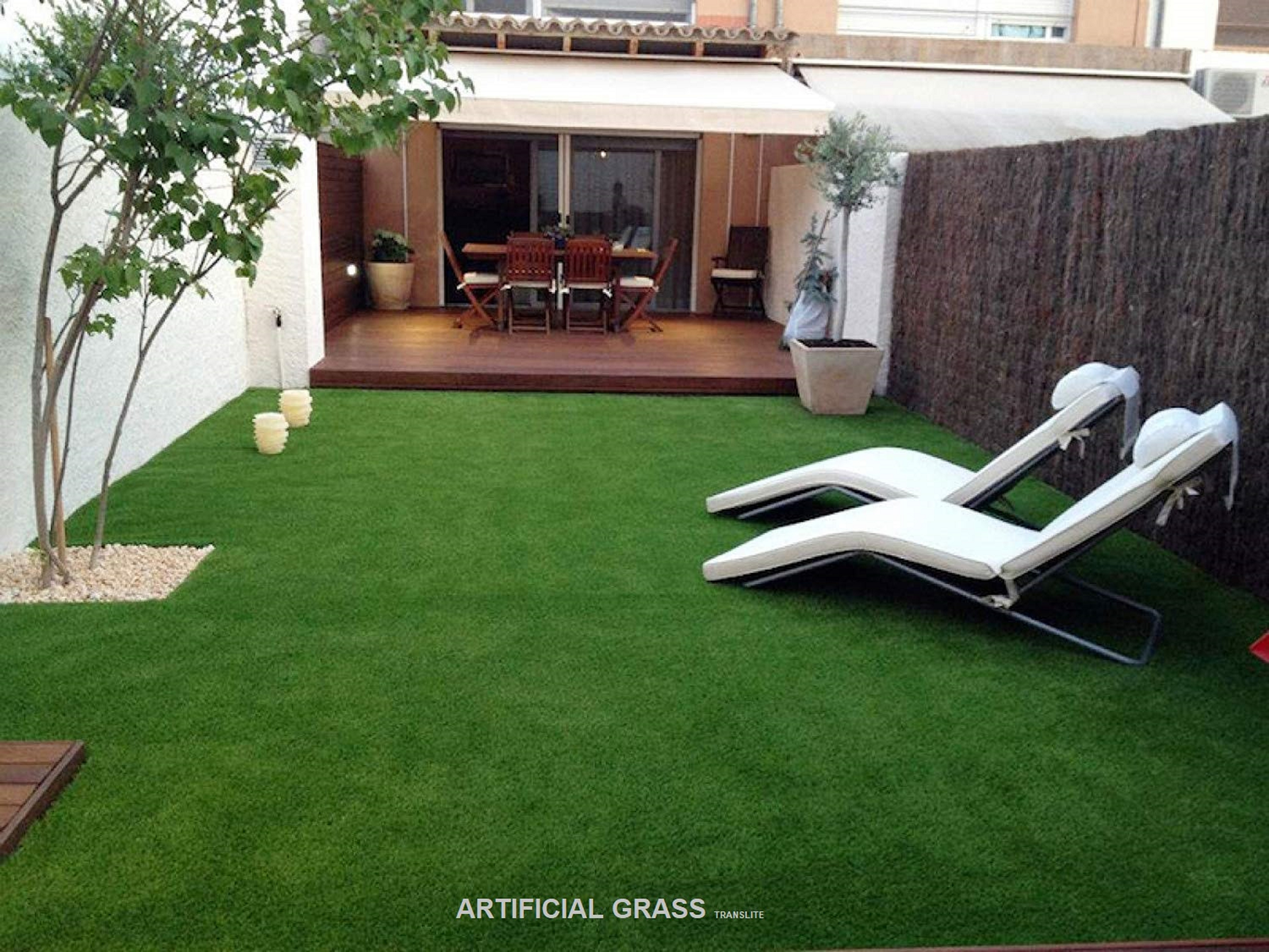 Artificial Garden Grass - Durable Synthetic Fiber, Various Blade Lengths And Textures, Rich Green Shades And High Density
