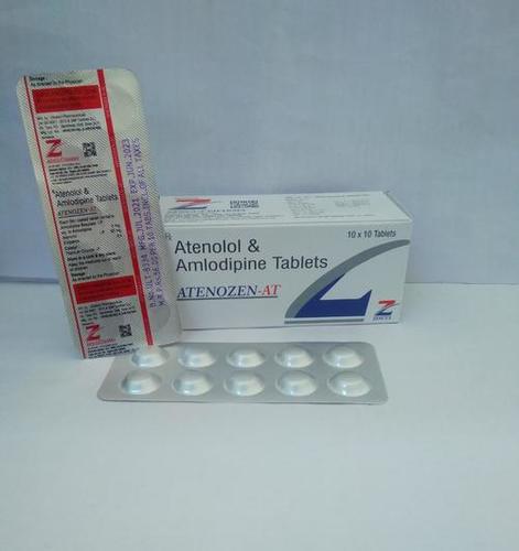 एटेनोलोल और एम्लोडिपाइन टैबलेट