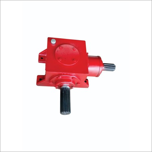Industrial Motor Gearbox - Color: Red