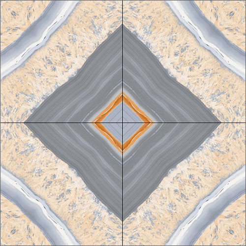 Non-Slip Bmgl-02 600X600Mm Designer Bookmatch Series Tiles