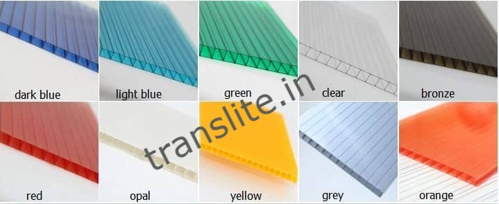 Multiwall Polycarbonate Sheet Length: 39 Foot (Ft)