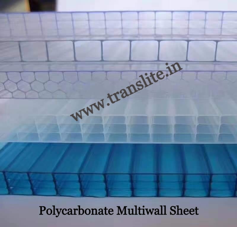 Multiwall Polycarbonate Sheet Length: 39 Foot (Ft)
