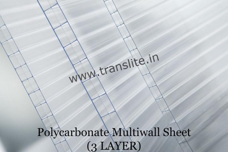 Multiwall Polycarbonate Sheet Length: 39 Foot (Ft)