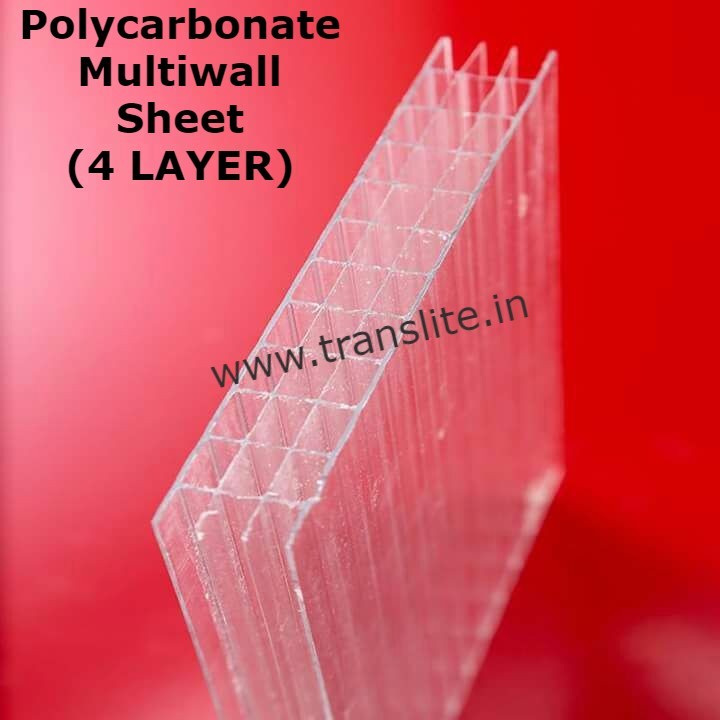 Multiwall Polycarbonate Sheet Length: 39 Foot (Ft)