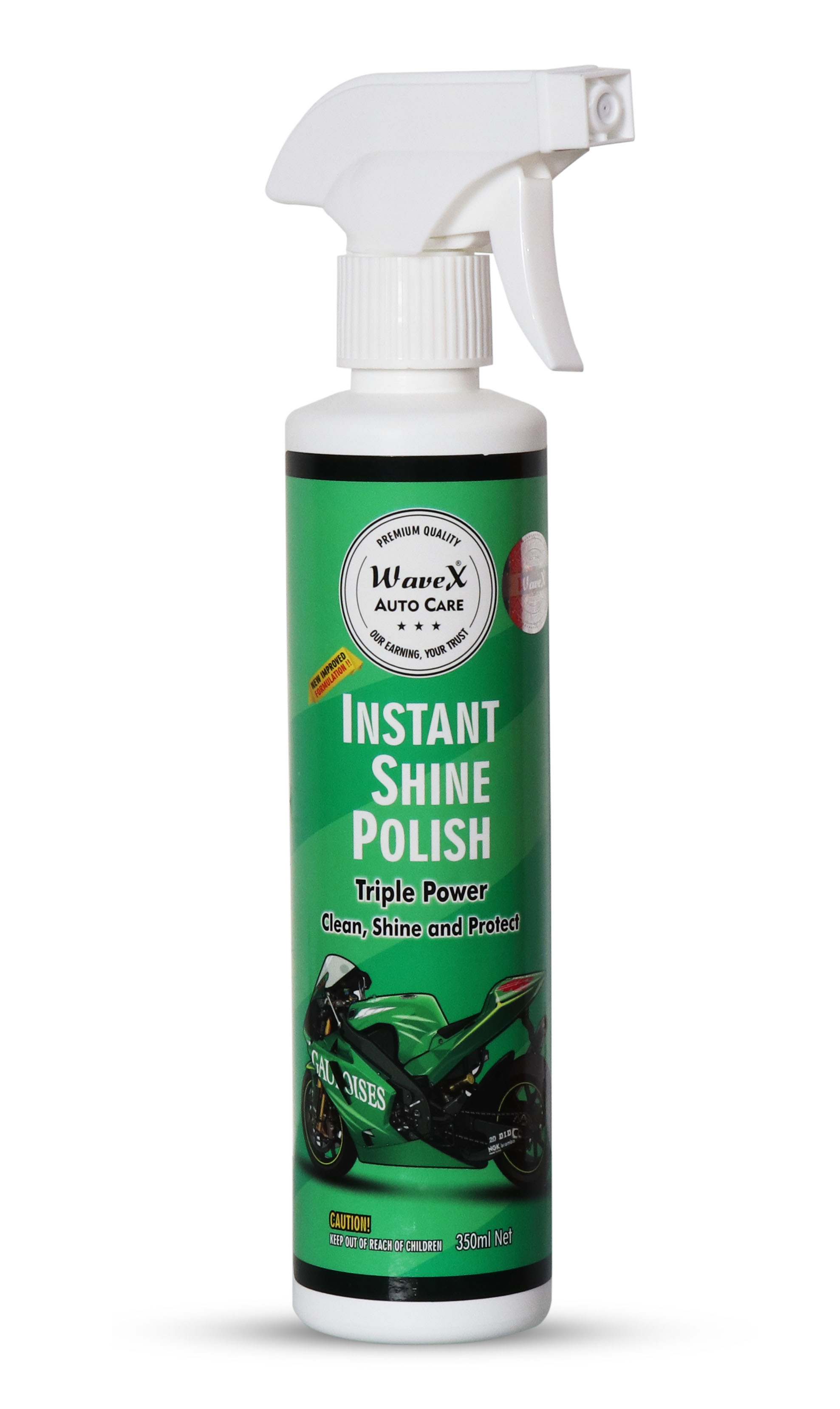 Wavex Instant Spray Polish 350ml