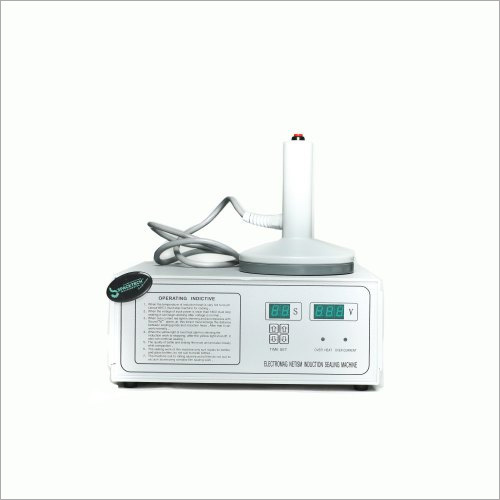 Semi-Automatic Induction Sealing Machine - 500W Power, 240V Voltage, Dimensions 340x290x130mm | 60pcs/Min Speed, 7kg Weight, New Condition, Electric Drive