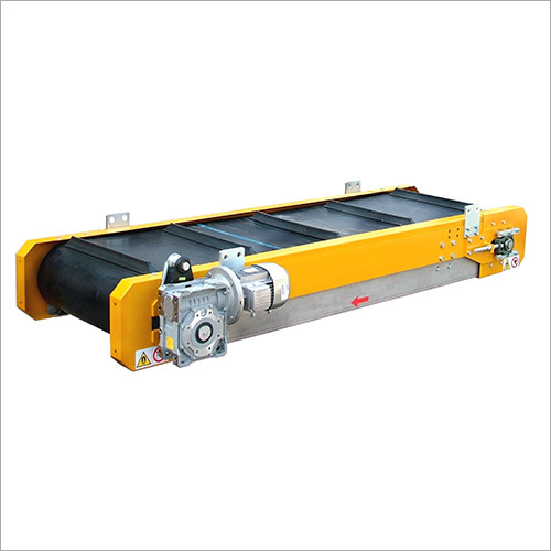 Overband Magnetic Separators - Mild Steel, 380 V, 175 Kg | Adjustable Model, Yellow, High-Performance Impurity Separation