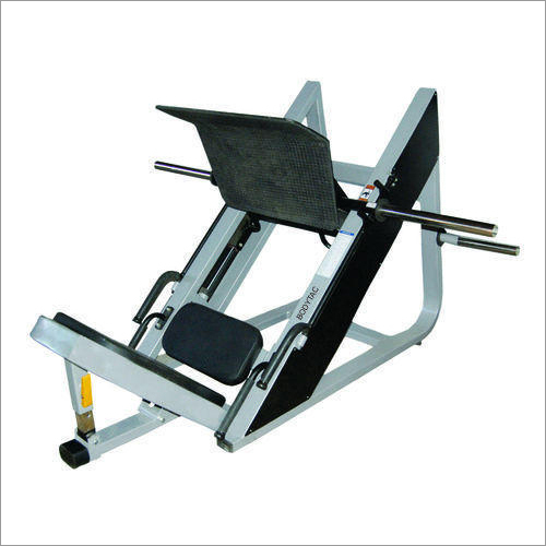 45 Degree Leg Press Machine - PU Leather Coated, High-Duty Steel Structure | Adjustable Seat, Manual Operation, 1-Year Warranty, Commercial Grade
