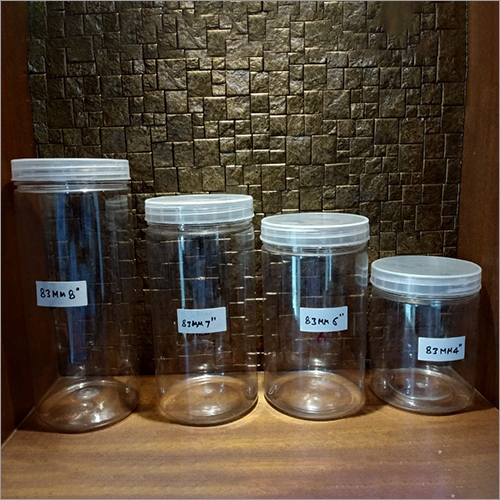 Transparent Multi Size Plastic Jar