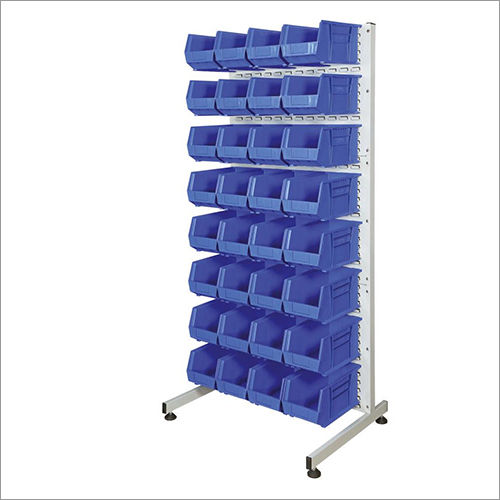 Rhino Tuff Bins On Alkon Tuff Single Sided Stand