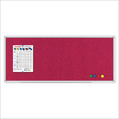 Ultra Textured Fabric Magnetic Pin Up Notice Board