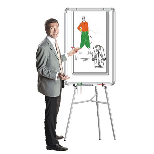 Flip Chart Papers - 75gsm Economy Paper, 58.5x90cms Size with 42cms Hole Distance, 25 Sheets per Pad