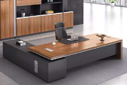 Easy To Clean Wooden Office Executive Desk