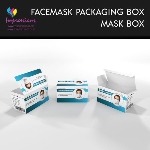 Automatic Lock Face Mask Box