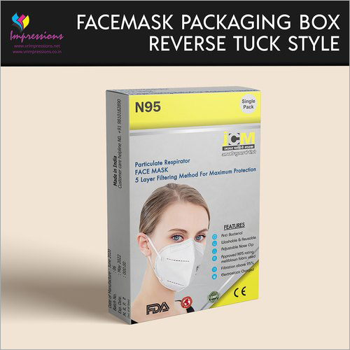 N95 Facemask Packaging Box