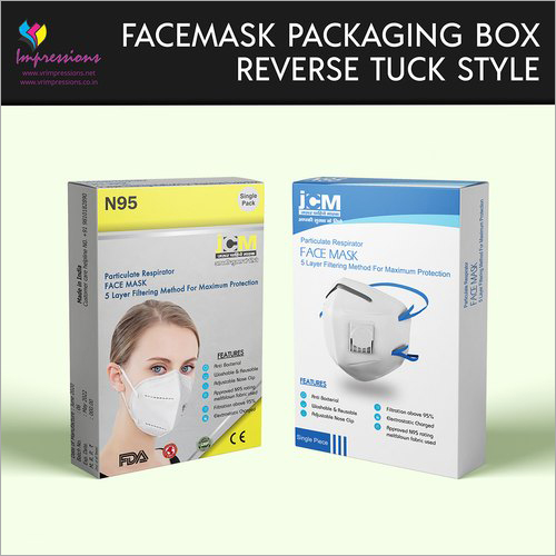 N95 Facemask Packaging Box