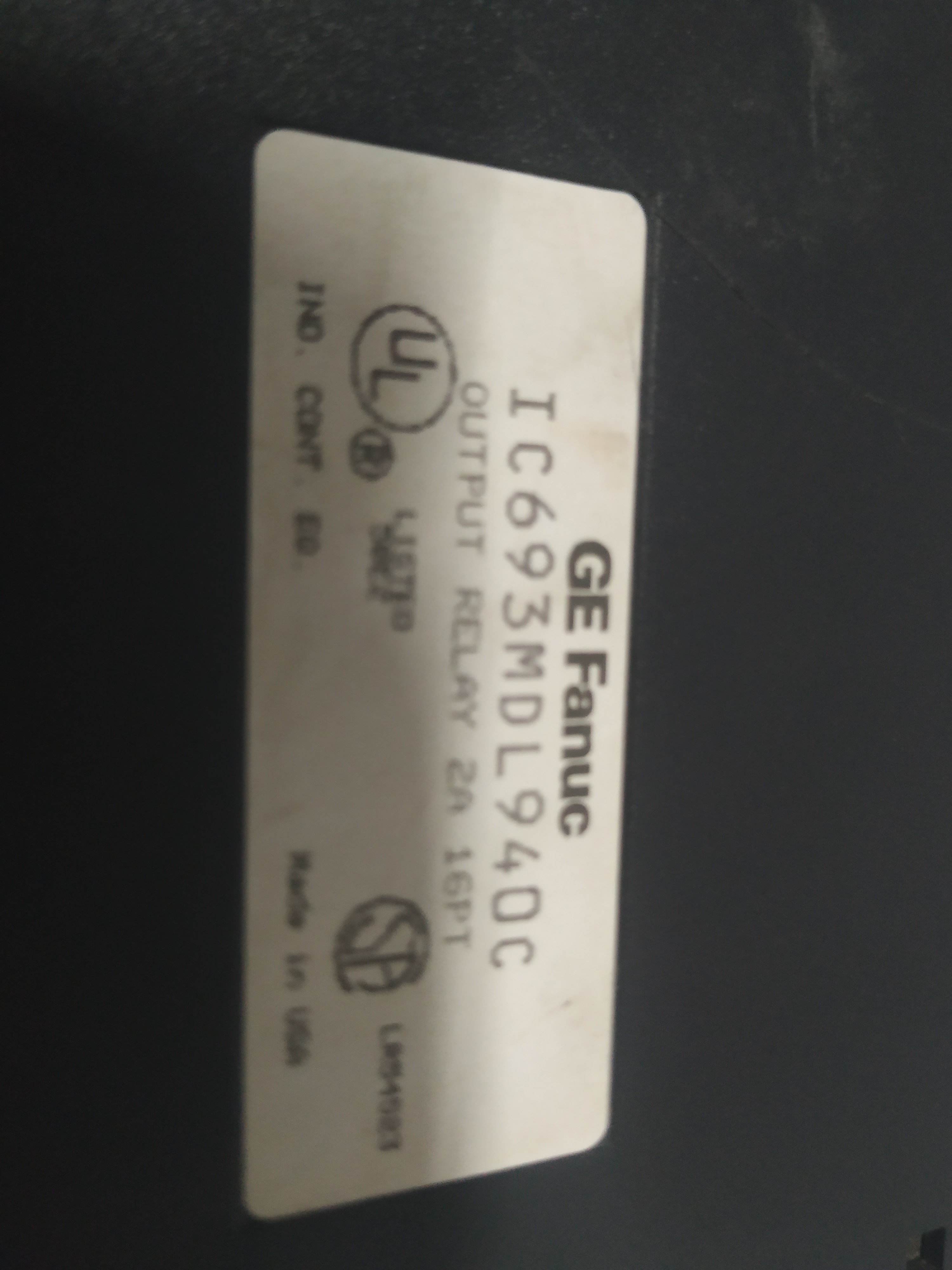 Ge Fanuc 90-30 Module Ic693mdl940c