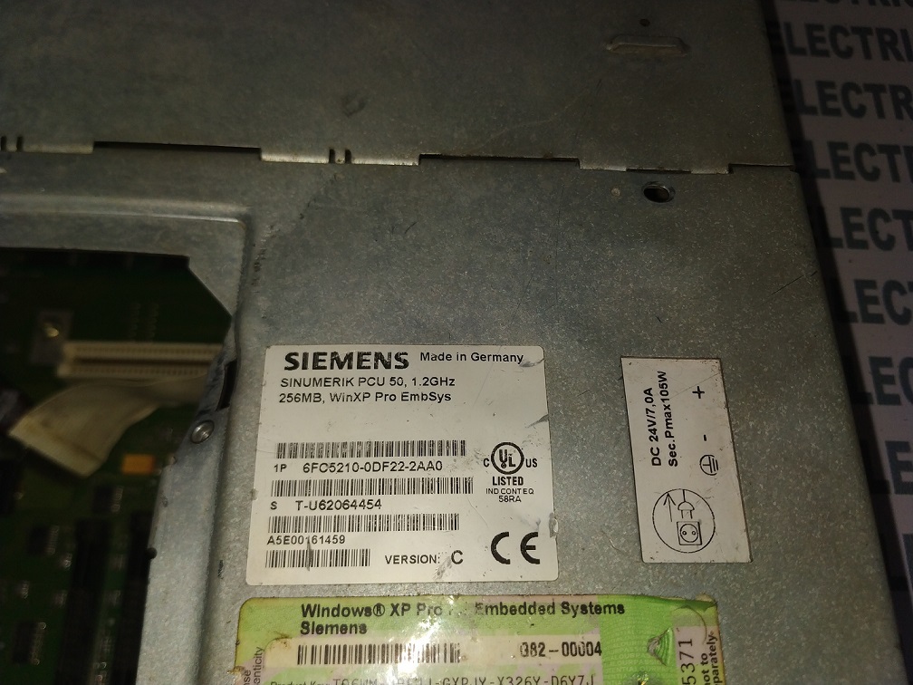 Siemens Sinumerik Pcu 6fc5210-0df22-2aa0
